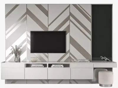 TV stand and Dressing table 60 3D model