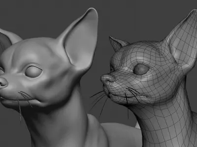 Chihuahua Dog  3D model