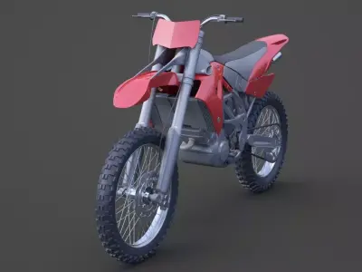 Generic Motorbike 3D model