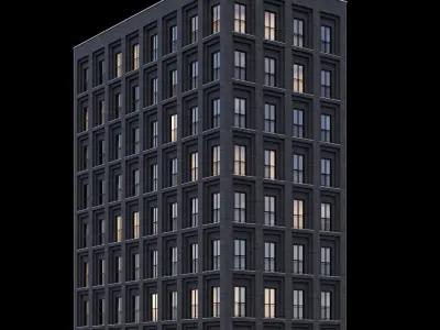  Building set 5 3D Model Collection