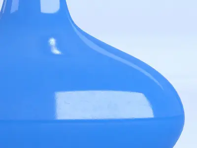 Blue Ceramic Vase 3D model