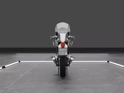 Ducati 750 Imola Low-poly 3D model