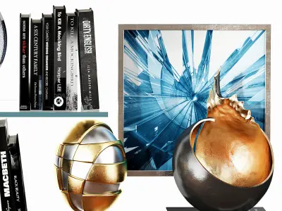 Decor set 49 3D model