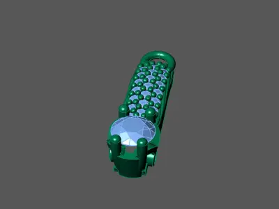 Women Pendants 3DM STL Pendant Renders Details 3D print model 3D print model