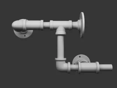 pipe  assembly 3D model