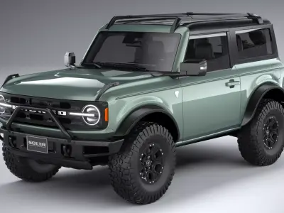 Bronco First Edition 2-door 2021 3D model