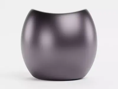 Plant Pot V4 Low-poly 3D model
