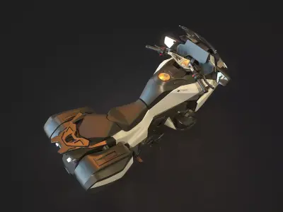 Base model  R 1300 RT 2025 3D model