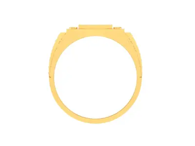 Mens gemstone diamond men Ring with details images 29 3D print model