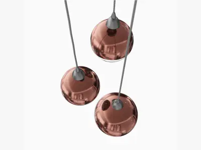 Nowodvorski GLOBE COPPER III 9307 lamp 3D model