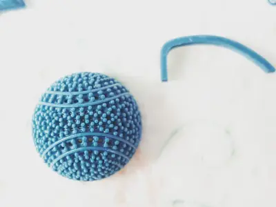 Diamonds Baseball Pendant 3D print model