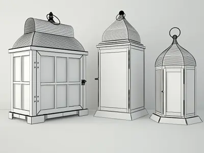 Lanterns by ZARA HOME 3D model