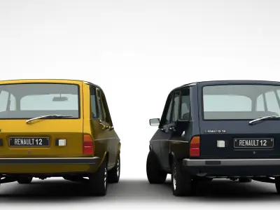 Renault 12 TSW Pack 3D model