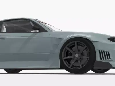 Nissan Silvia S15 Drift 3D model
