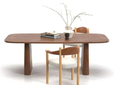 Dining set 05 3D model