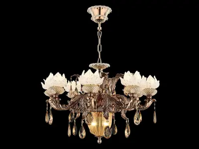 MD 89350-8-2 Osgona Chandelier 3D model