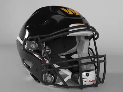 WASHINGTON COMMANDERS Helmet Football NFC EAST PBR updated 2025 3D model
