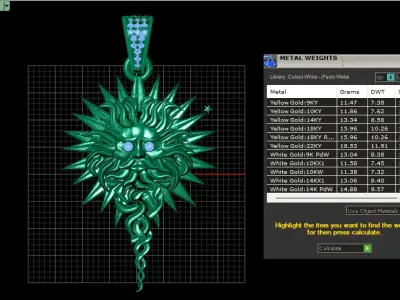 SUN STICK PENDANT 3D PRINTABLE MOEDEL  3D print model