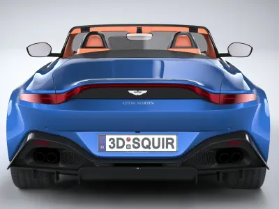 Aston Martin Vantage Roadster 2021 3D model