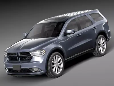 Dodge Durango 2014 3D model