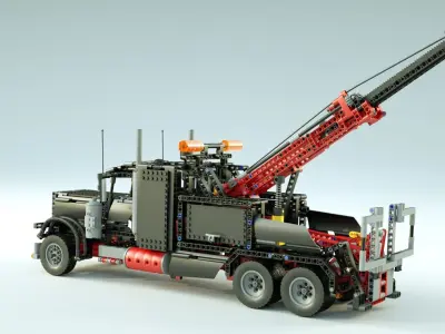 LEGO Tow Truck 3D model