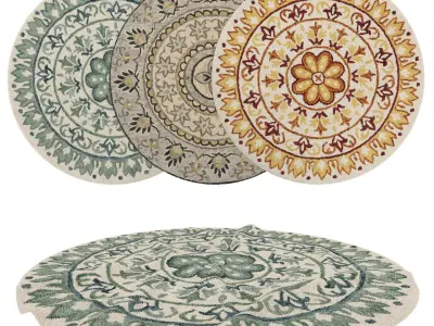 Rugs No 197 Low-poly 3D model