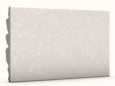 Hand-Laid Boulder Wall Module 3D model