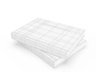 Healthy Cookbooks 3D model