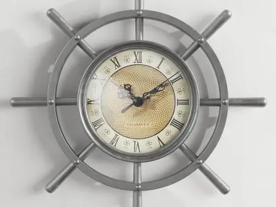 wall clock 54 3D model
