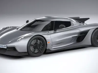Koenigsegg Jesko Absolut 2020 3D model