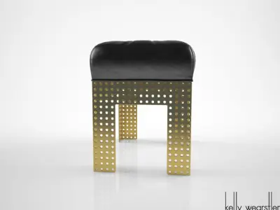 Kelly Wearstler Precision bench 3D model