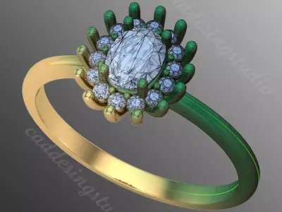 Ring ri232 3D print model