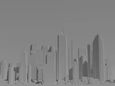Big City 3D model