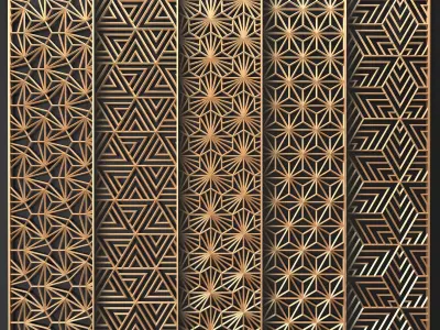 decorative pane Low-poly 3D model