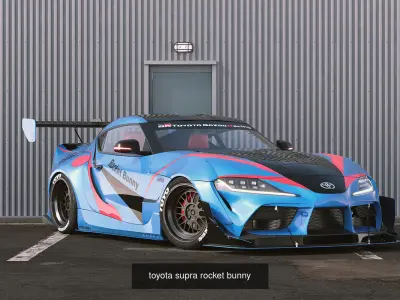 car collection 3D Model Pack