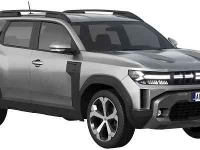 Dacia Duster 2024 3D model
