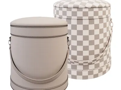 Gamma Pouf Smart Stool 3D model