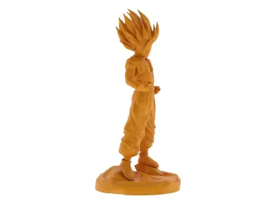 Gohan Saiyan 3D Print 3D print model
