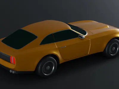 OriginalDesig  Classic SportsCar Type2 3D model