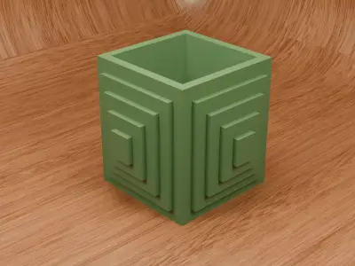 VASE 001 3D print model 3D print model