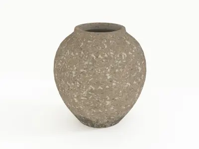 Nature-Inspired Botanical Vase 3D model