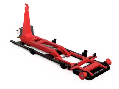 Hookloader City Lifting and tipping loader 3D model