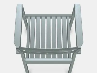 BONDHOLMEN armchairoutside Low-poly 3D model