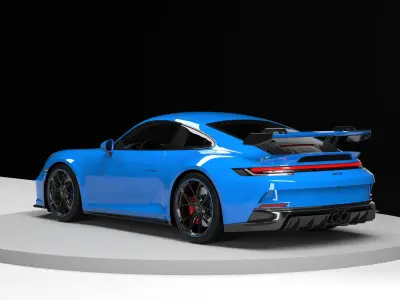 Porsche 911 GT3 3D model