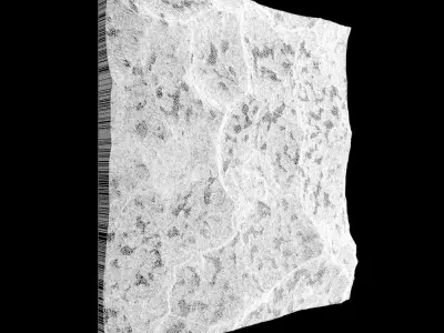 524-RockPanel sandstone wall texture 3D model