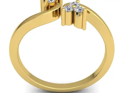 Diamond Ring 3d Model print  3D print model purchase