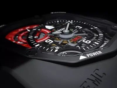 Watch - URWERK  EMC TIME HUNTER XRAY  3D model