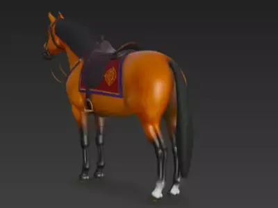 Horse 3d Model 3D model