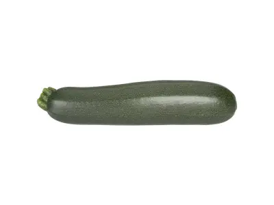 Photorealistic Zucchini 3D Scan 3D model