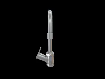 Sink Tap Low-poly 3D model